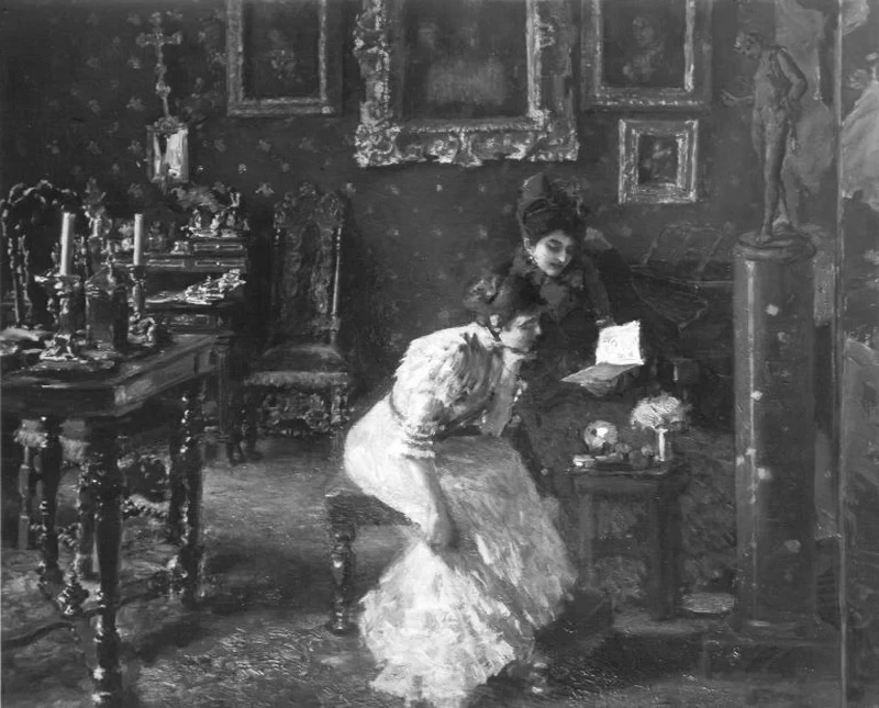 Nel salone - Bavarian State Painting Collections, Monaco